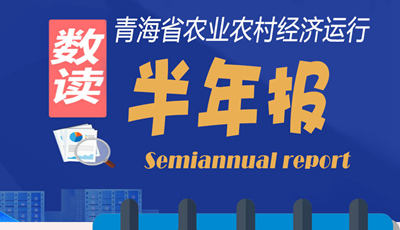 【圖解】青海省農(nóng)業(yè)農(nóng)村經(jīng)濟(jì)運行“半年報”