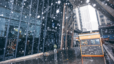 寒潮來襲！青海多地迎來今冬首場降雪